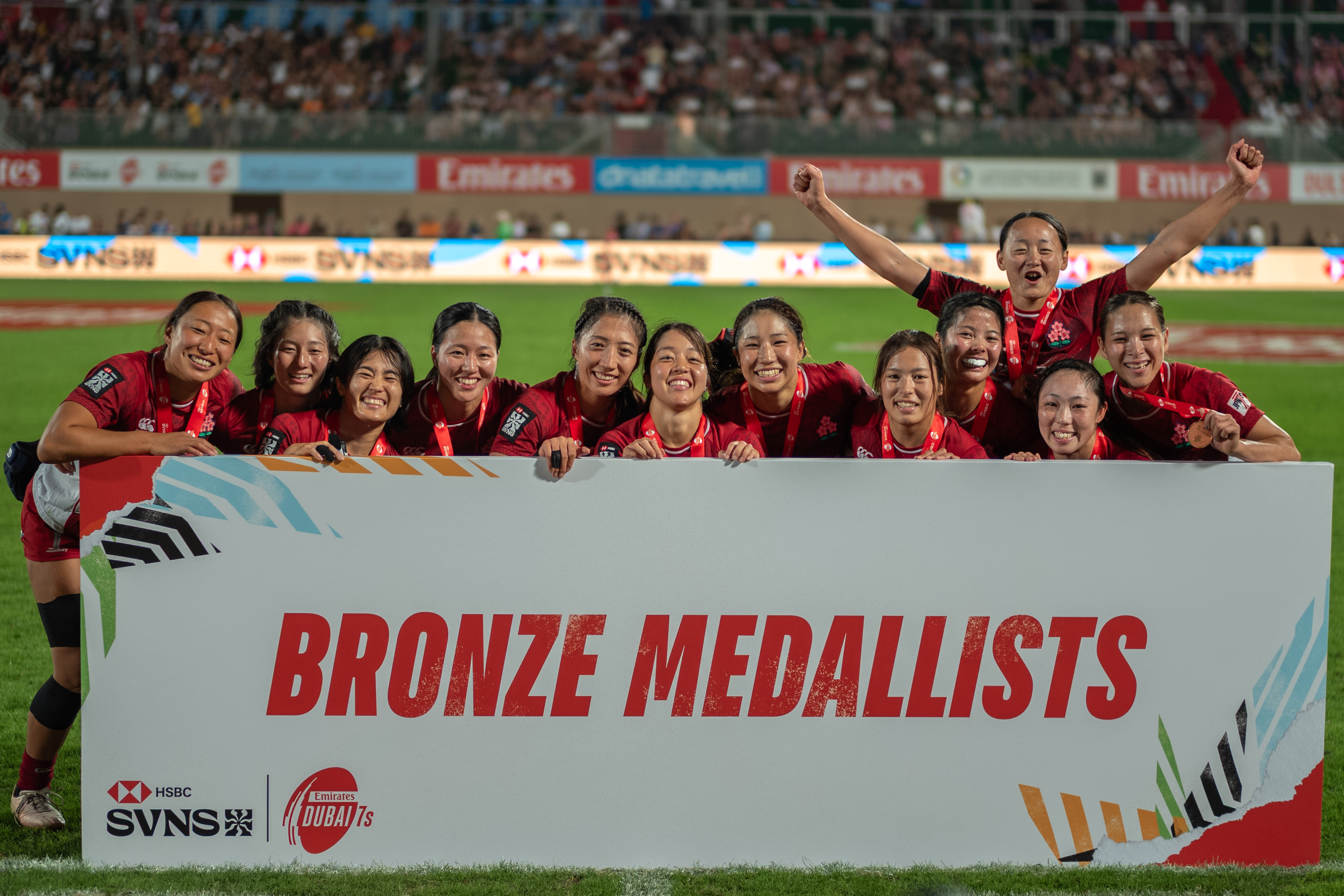 Sakura Sevens Seal Historic Podium Finish in Dubai｜RUGBY：FOR ALL